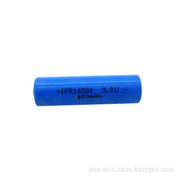3.2V High-capacity LFP Battery for EV/HEV/E-motorcycle/Solar Lights/UPS, 600mAh Capacity